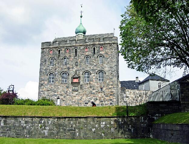 Festung Bergenhus in Bergen in Norwegen