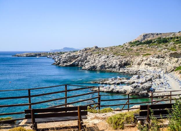 Strand - Hotel Kalithea Mare Palace Rhodos