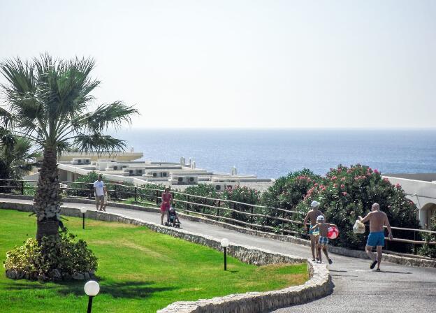 Außenanlagen - Hotel Kalithea Mare Palace Rhodos