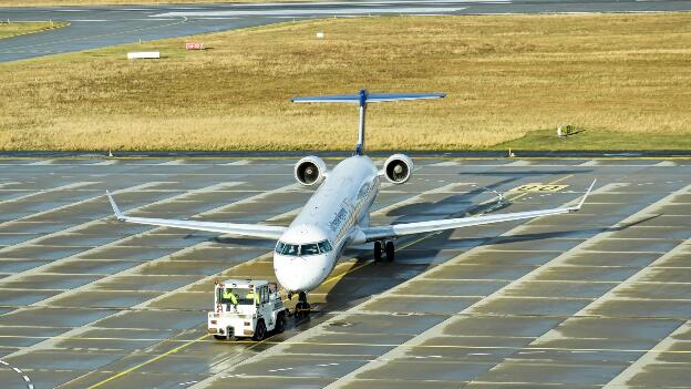 Bombardier CRJ900 von Lufthansa Regional in Dresden