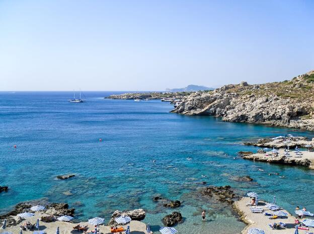 Strand - Hotel Kalithea Mare Palace Rhodos