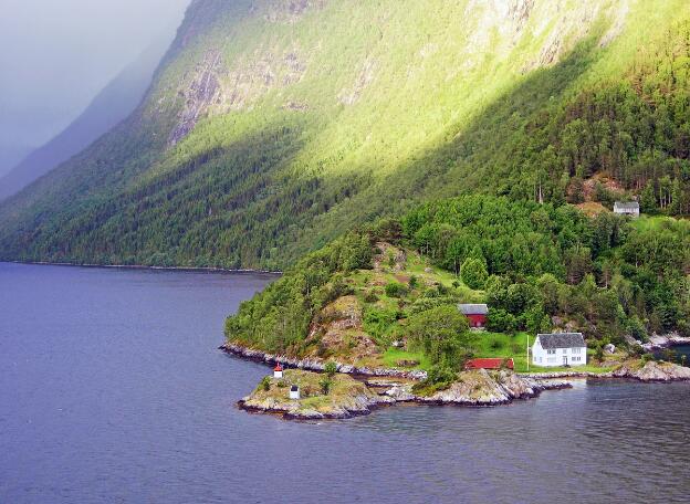 Fjordlandschaft in Norwegen