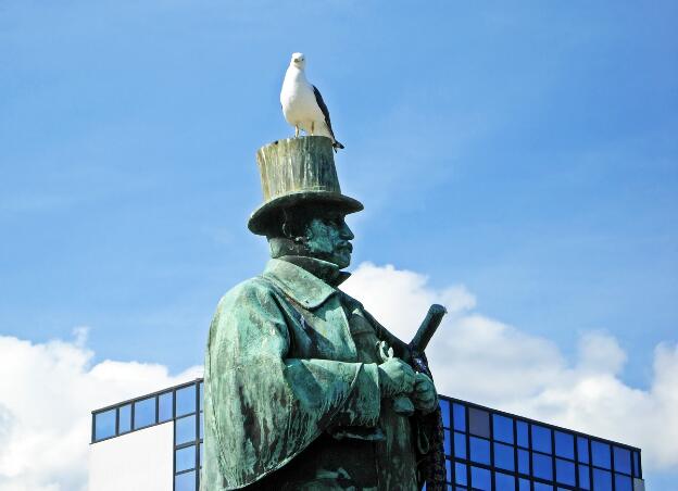 Alexander Lange Kielland Denkmal in Stavanger