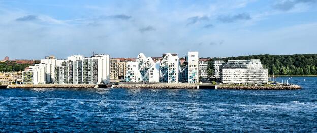 Wohnkomplex Isbjerget in Aarhus (Dänemark)